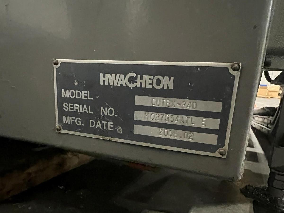 Used Hwacheon CUTEX-240 Turning Center