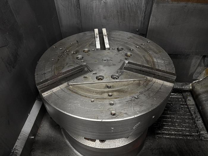 Used Okuma & Howa Model 2SP-V55 Twin Spindle CNC Vertical Turning Lathe