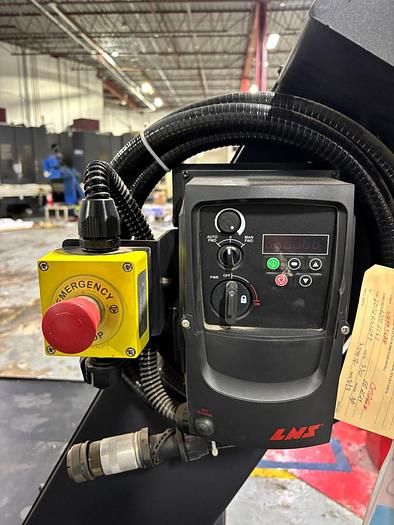 Used LNS TURBO HINGE BELT CHIP CONVEYOR