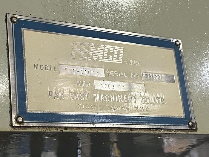 Used Femco  BMC-110R2 Boring Mill