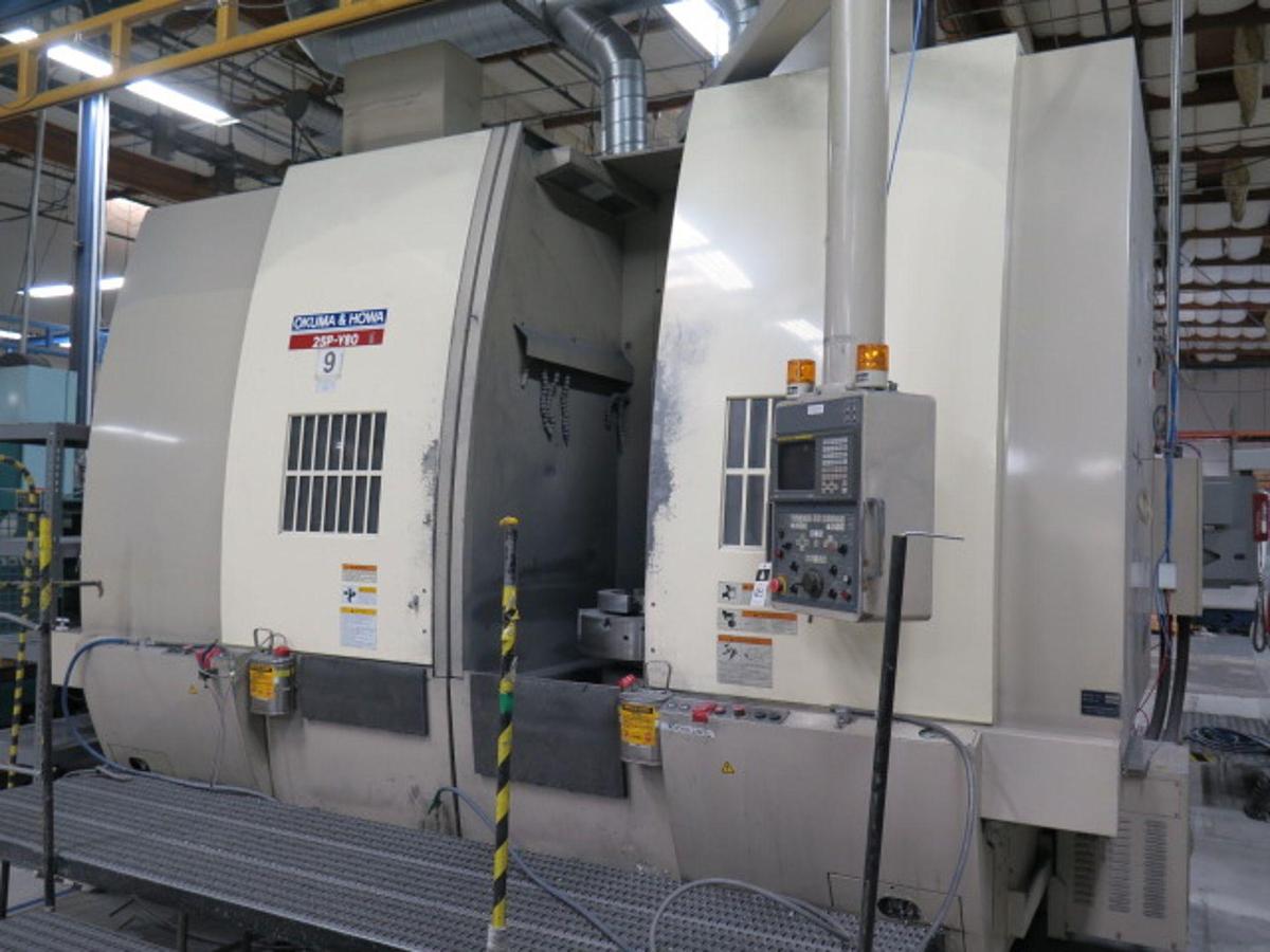 Used Okuma Howa 2SP-V80 VERTICAL TURNING LATHE