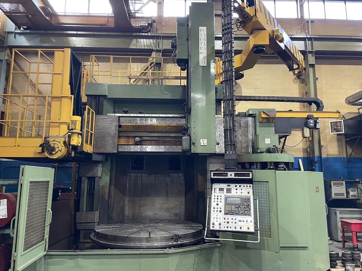 Used PIETRO CARNAGHI AC 25 CNC VERTICAL BORING MILL