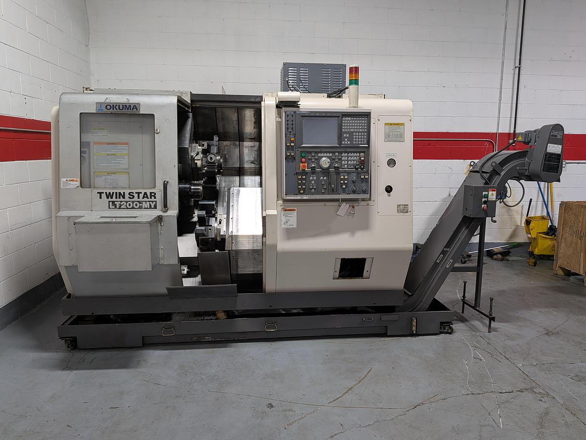 Used 2004 Okuma Howa Twin Star LT200-MY Turning Center