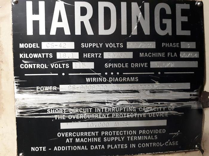 Used Hardinge CS-42 
