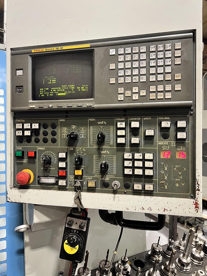 Used Supermax YCM-FV102A CNC Vertical Machining Center