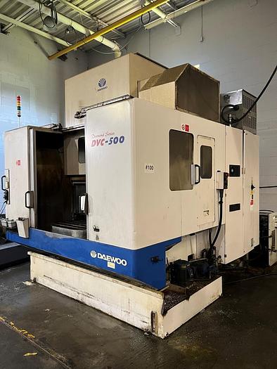 Used Daewoo DVC-500 Vertical Machining Center