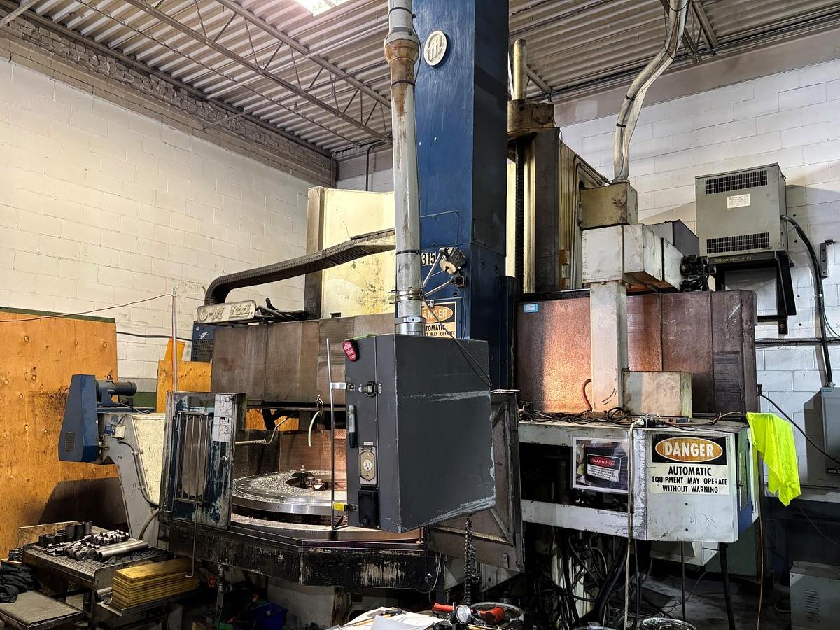 Used OM VT5-16N VERTICAL TURNING LATHE