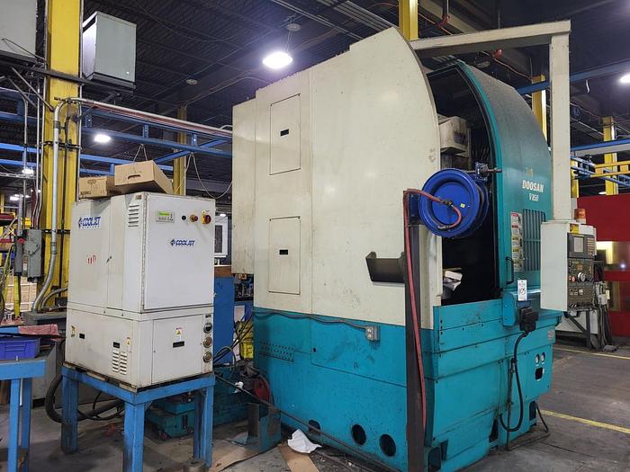 Used Doosan V850 Vertical Turning Lathe