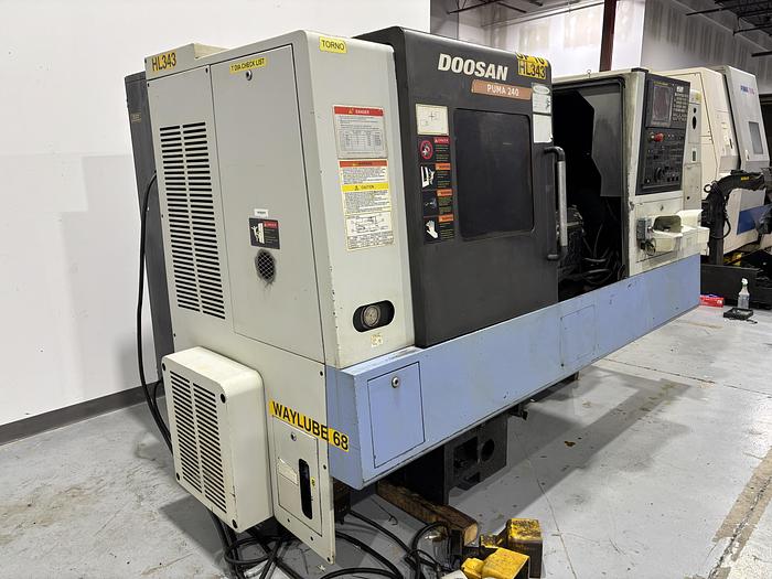 Used 2007 Doosan 240C TURNING CENTER