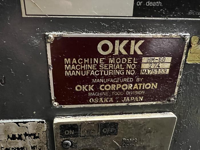 Used OKK Corporation HM60