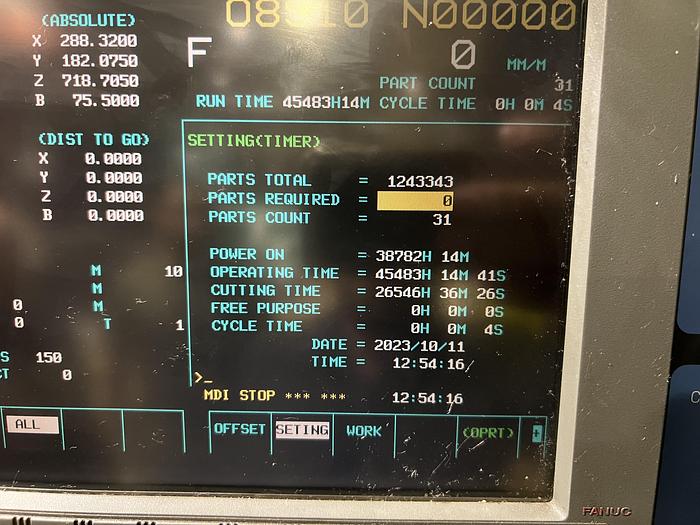 Used MAKINO A-71 HMC