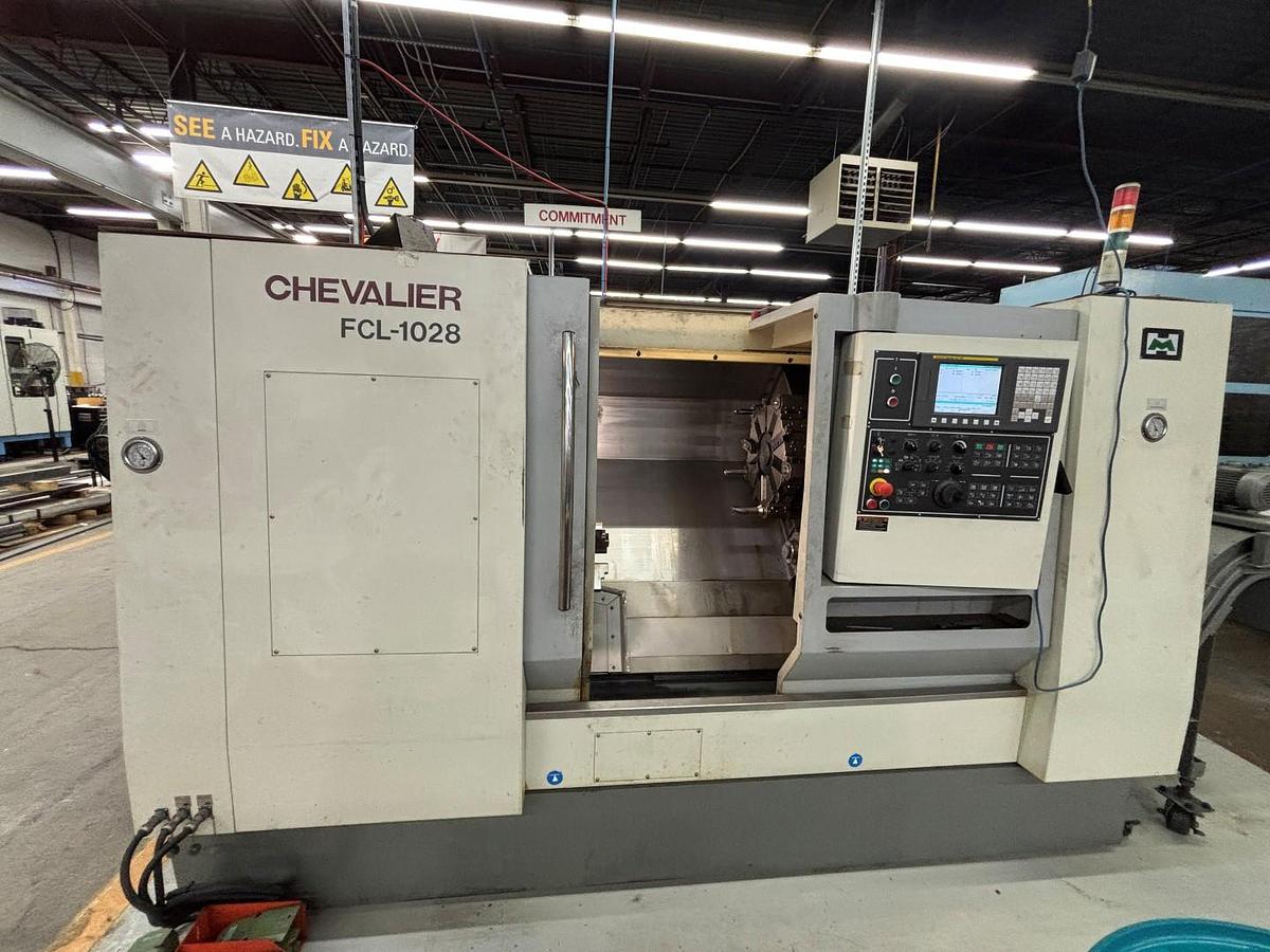 Used CHEVALIER FCL-1028 TURNING CENTER 