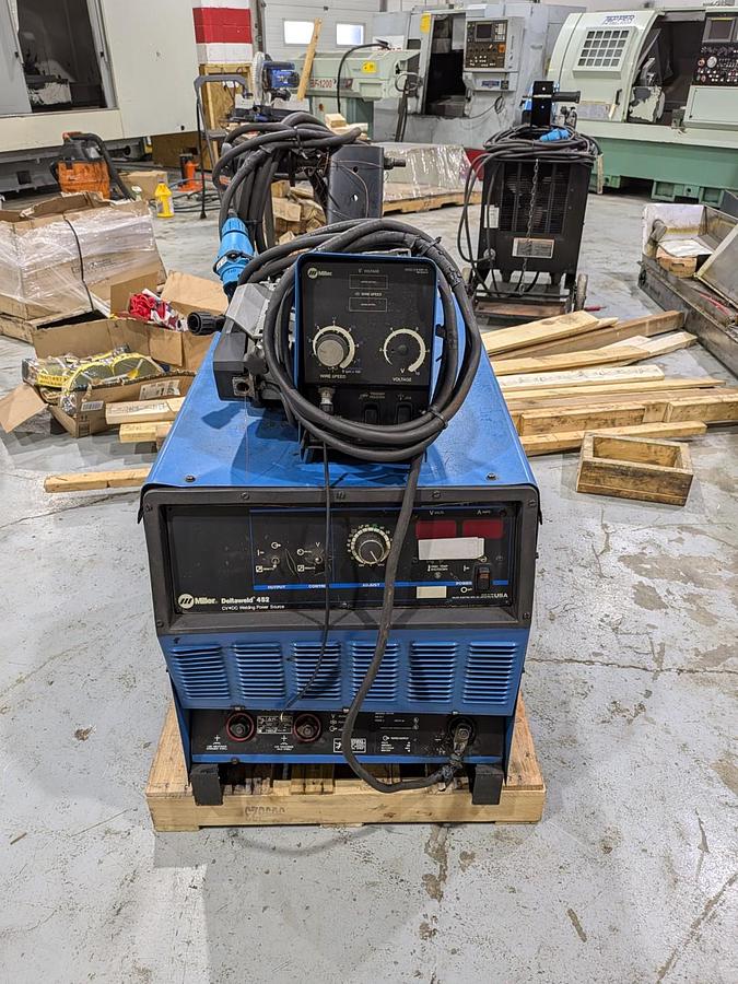 Used MILLER DELTAWELD 452 CV/DC WELDING POWER SOURCE