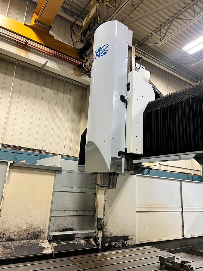 Used KAO MING KMC-3000SV CNC DOUBLE COLUMN MACHINING CENTER