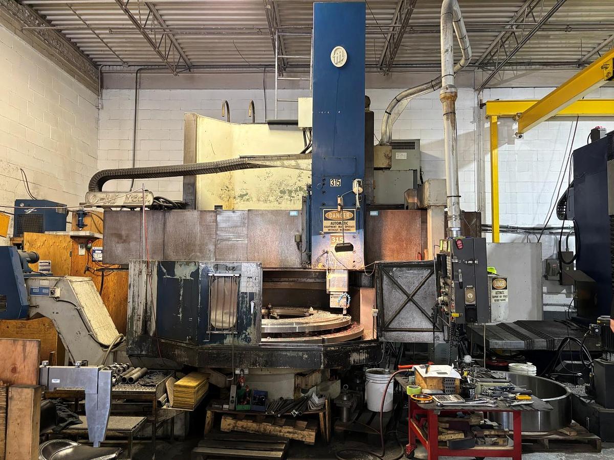Used OM VT5-16N VERTICAL TURNING LATHE