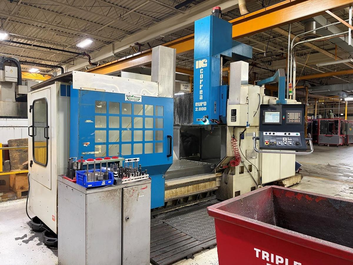 Used NICOLAS CORREA EURO 2000 CNC MACHINING CENTER