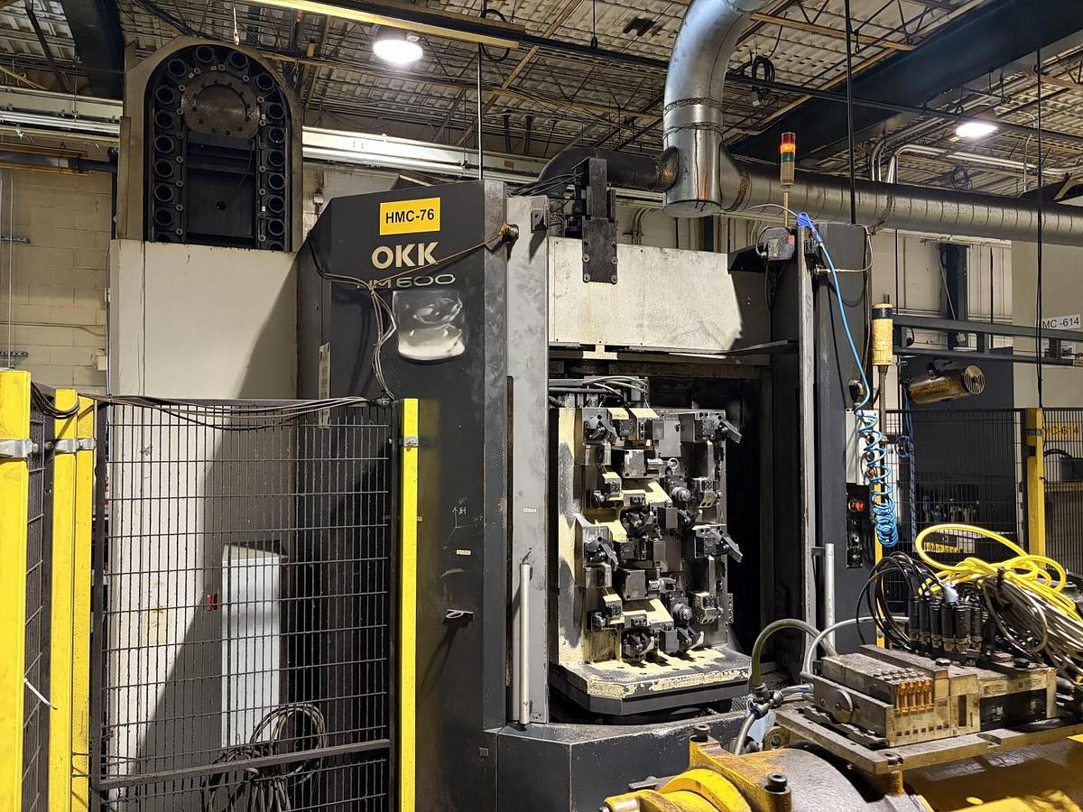 Used OKK HM600 Horizontal Machining Center