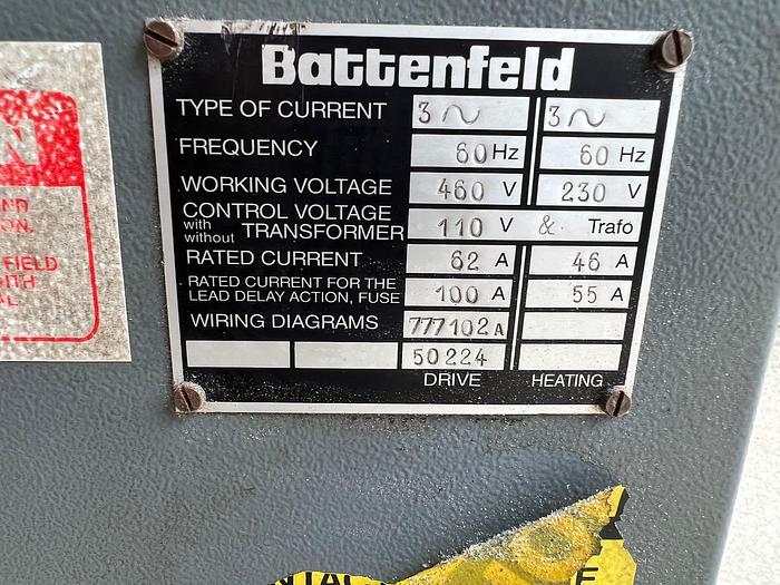 Used Battenfeld BK T1500/630 Injection Molding Machine 