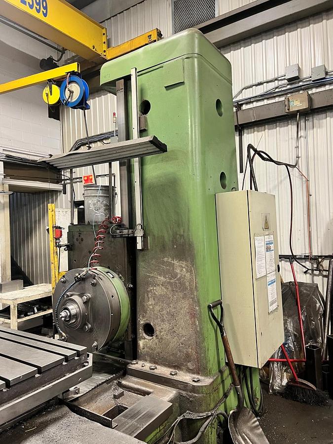 Used TOS W-100A Horizontal Boring Mill