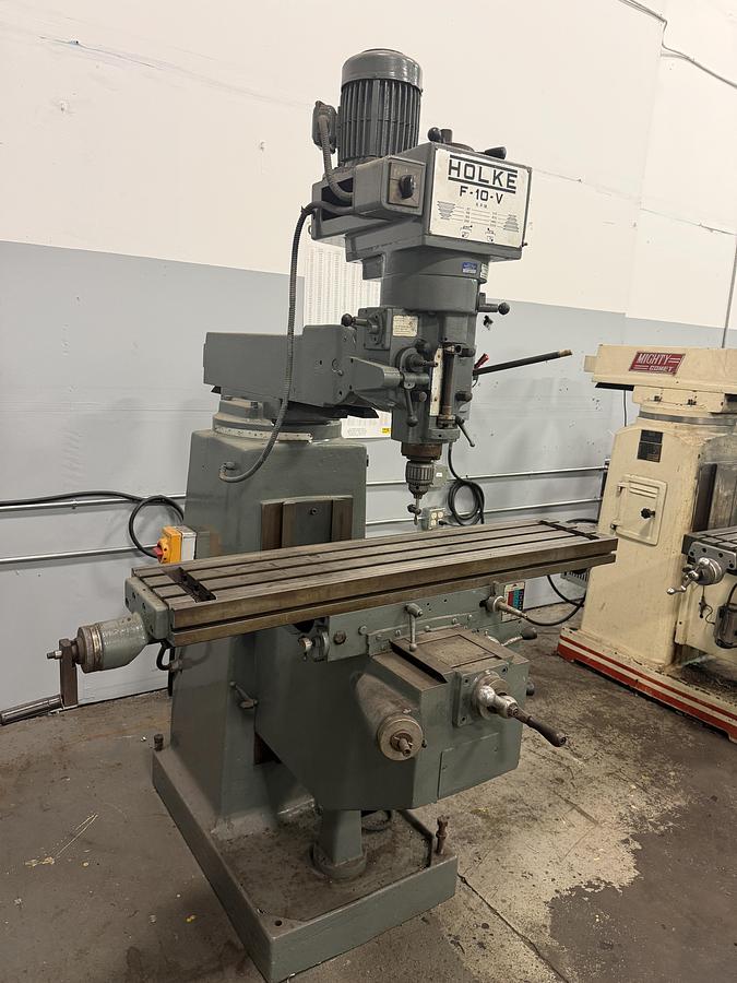 Used HOLKE F-10-V DRILL PRESS