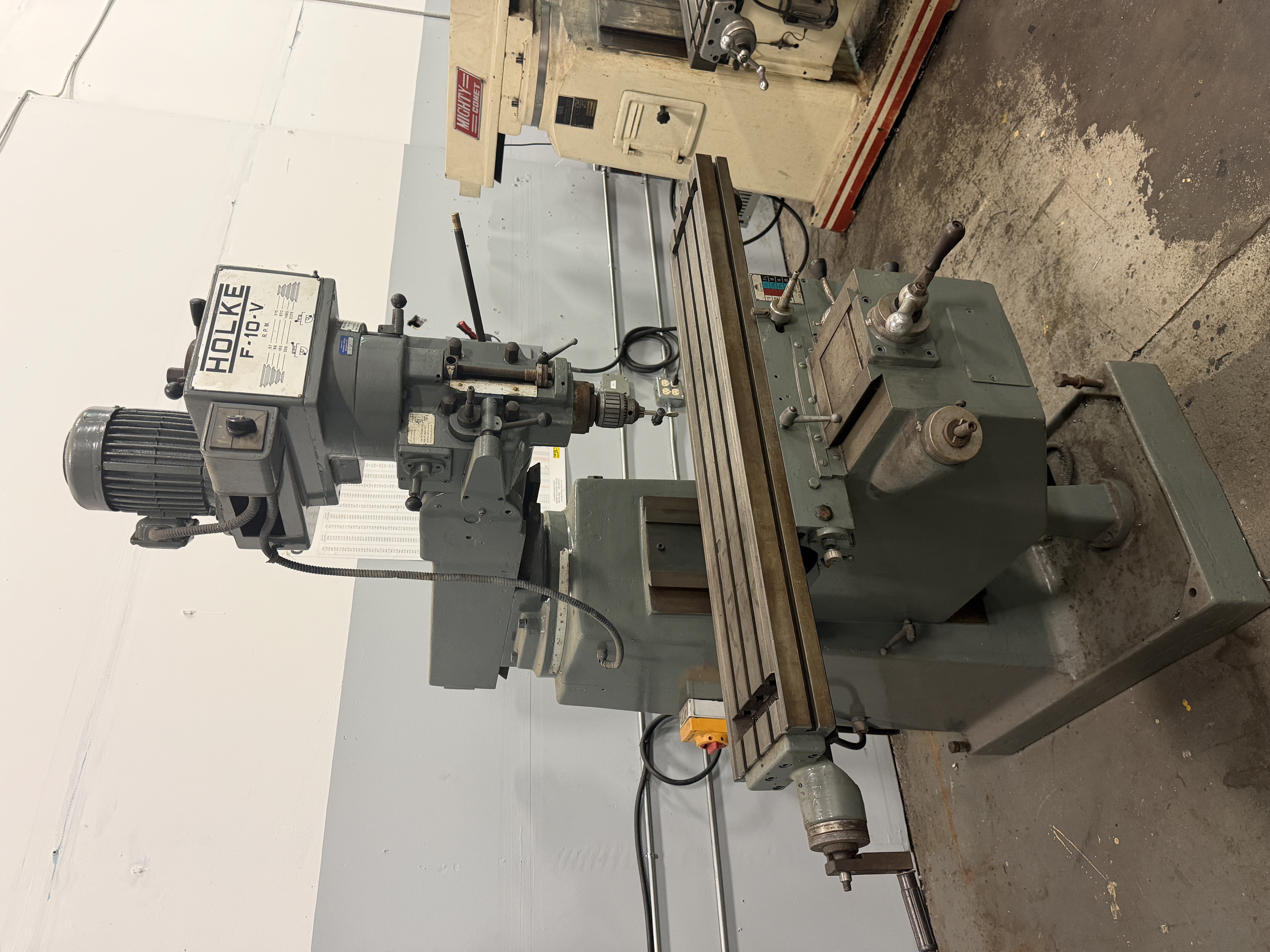 Used HOLKE F-10-V DRILL PRESS