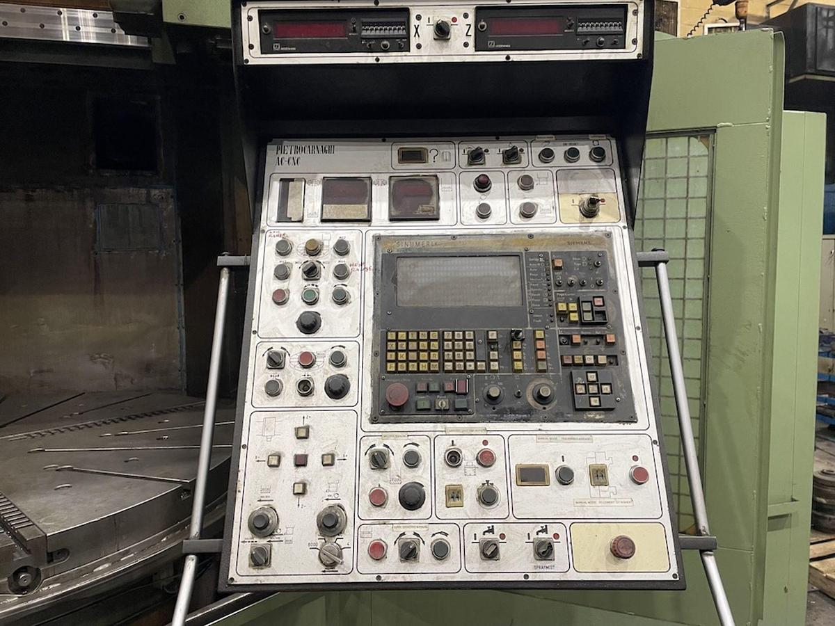 Used PIETRO CARNAGHI AC 25 CNC VERTICAL BORING MILL