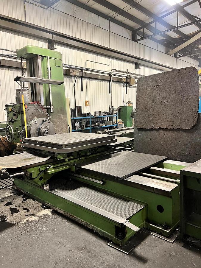 Used TOS W-100A Horizontal Boring Mill