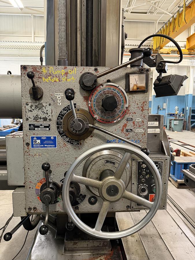 Used TOS VARNSDORF W9 HORIZONTAL BORING MILL
