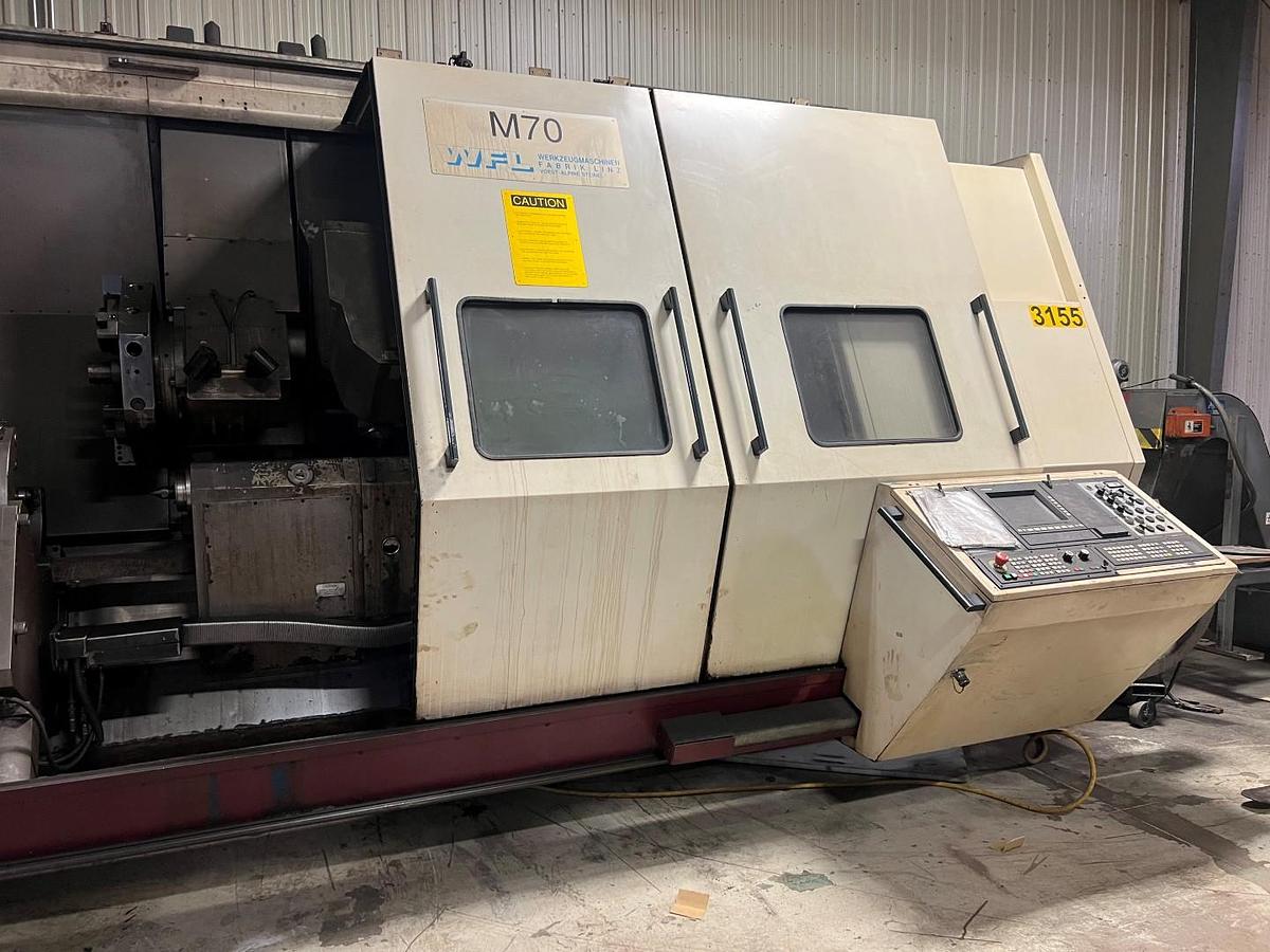 Used WFL M70 MILLTURN SLANT BED CNC LATHE