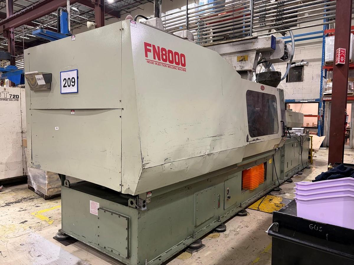 Used NISSEI FN8000 INJECTION MOLDING MACHINE