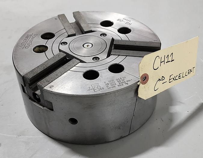 Used 10 INCH SAMCHULLY POWERGRIP HYDRAULIC CHUCK