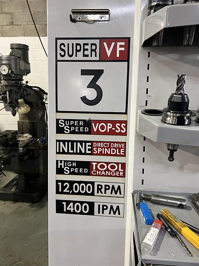 Used HAAS VF-3SS VMC 