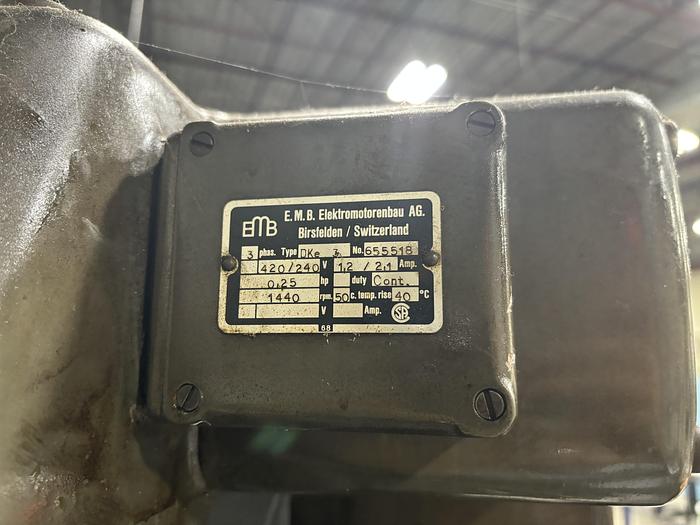 Used SIP GENEVOISE JIG BORING MACHINE (MPKT-3KT)