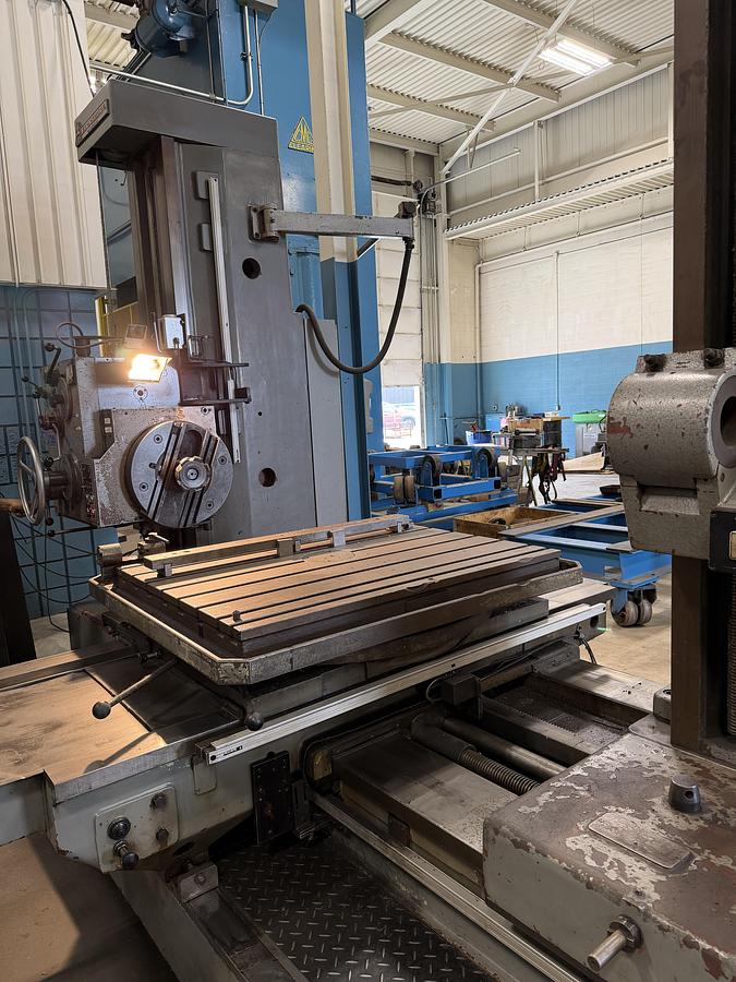 Used TOS VARNSDORF W9 HORIZONTAL BORING MILL