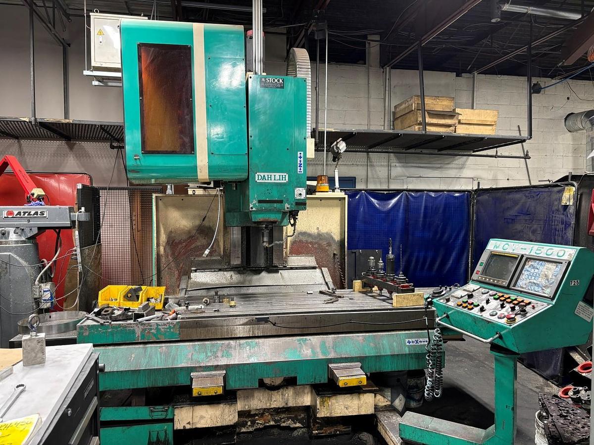 Used DAHLIH MCV-1500 VERTICAL MACHINING CENTER