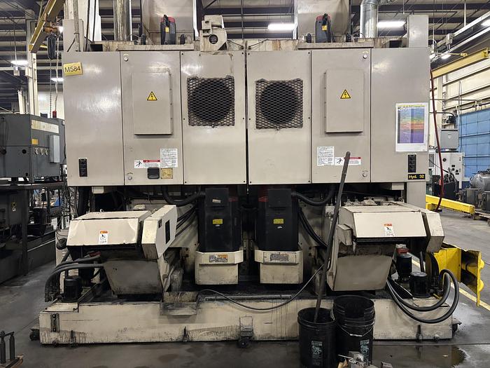 Used Okuma & Howa Model 2SP-V55 Twin Spindle CNC Vertical Turning Lathe