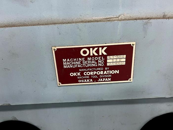 Used OKK Vertical Machining Center 