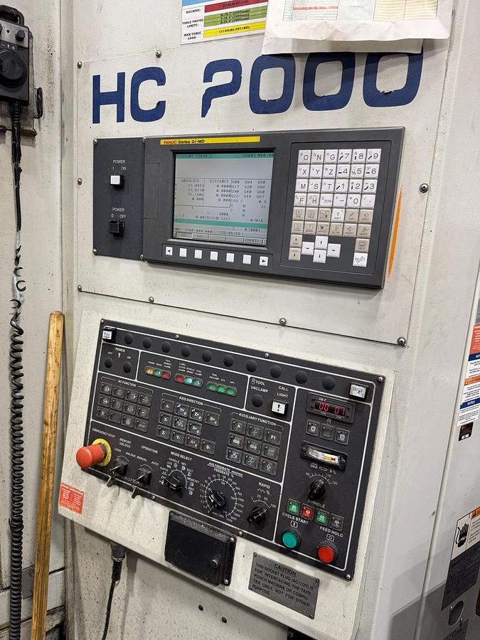 Used DAH LIH HC-2000 CNC HORIZONTAL MACHINING CENTER
