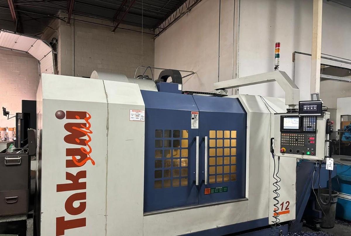 Used TAKUMI V12 CNC VERTICAL MILL