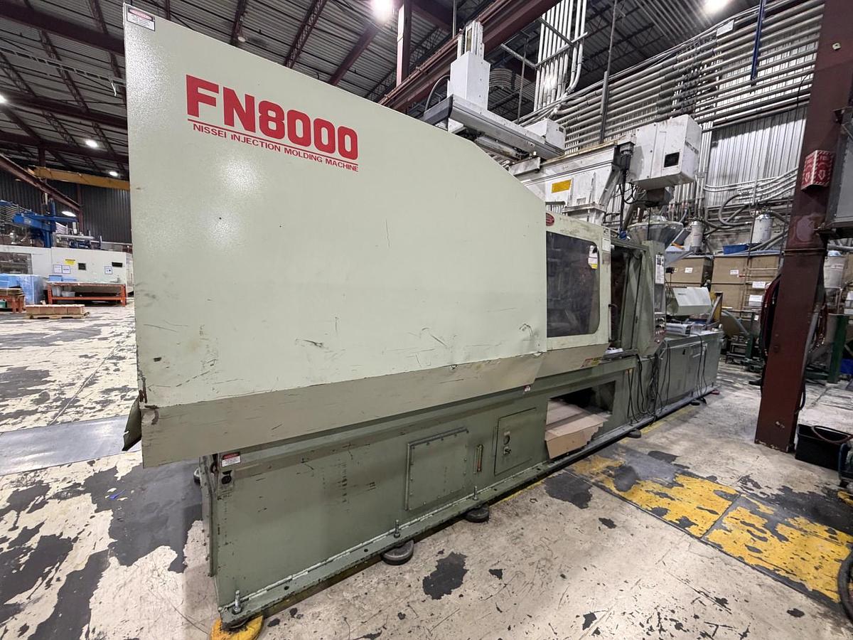 Used NISSEI FN8000 INJECTION MOLDING MACHINE