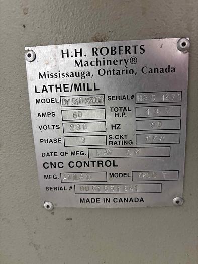 Used HH ROBERT (ANN YANG LATHE)