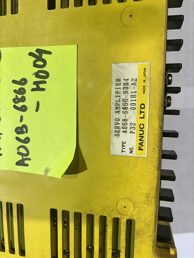 Used A06b - 6066 - H004 FANUC C SERIES SERVO AMPLIFIER UNIT