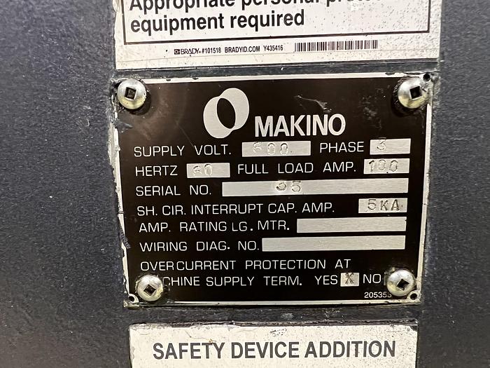 Used MAKINO A-71 HMC