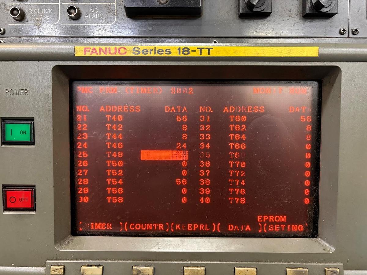 Used G-NET TWIN MERIT 15 CNC VERTICAL TURNING CENTER (TWIN SPINDLE)