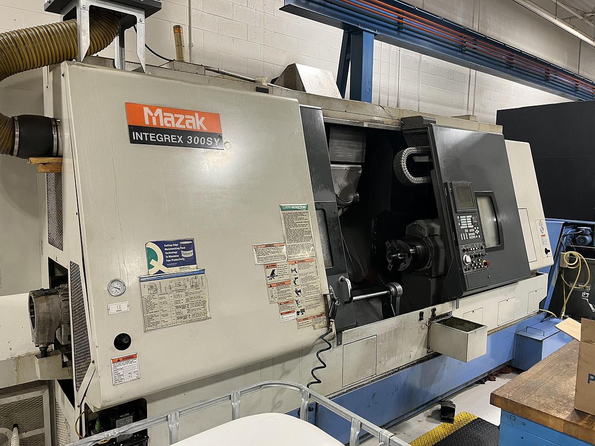 Used MAZAK INTEGREX 300SY CNC TURNING & MILLING CENTER