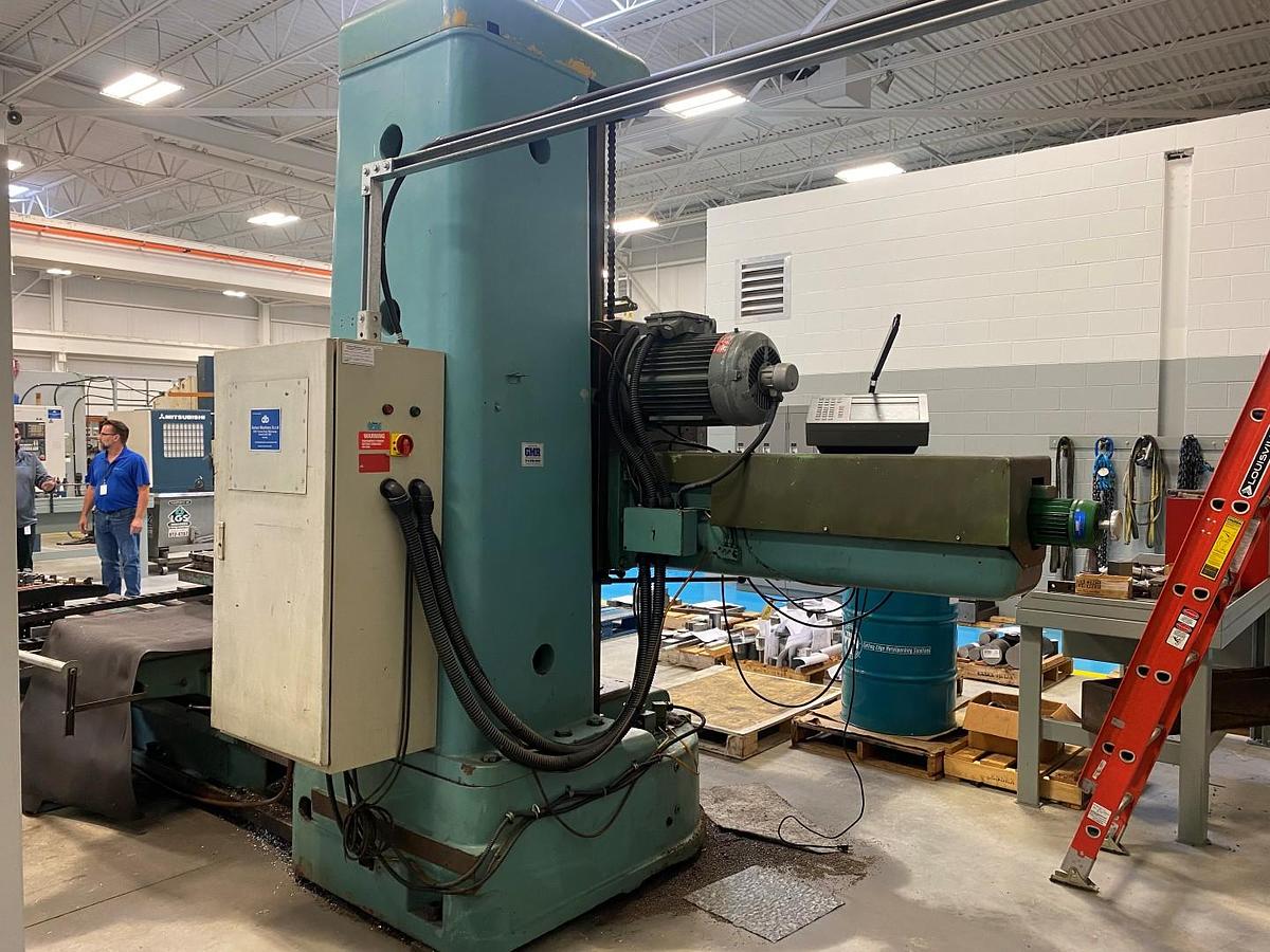 Used TOS W-100A Horizontal Boring Mill
