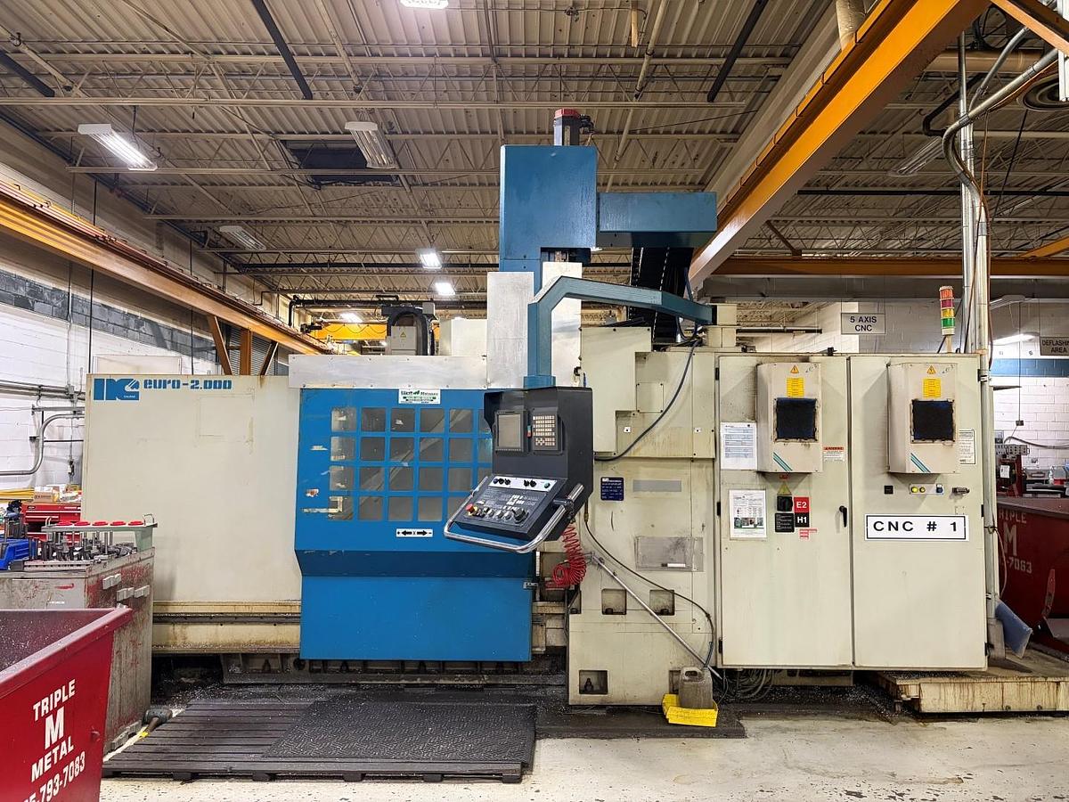 Used NICOLAS CORREA EURO 2000 CNC MACHINING CENTER