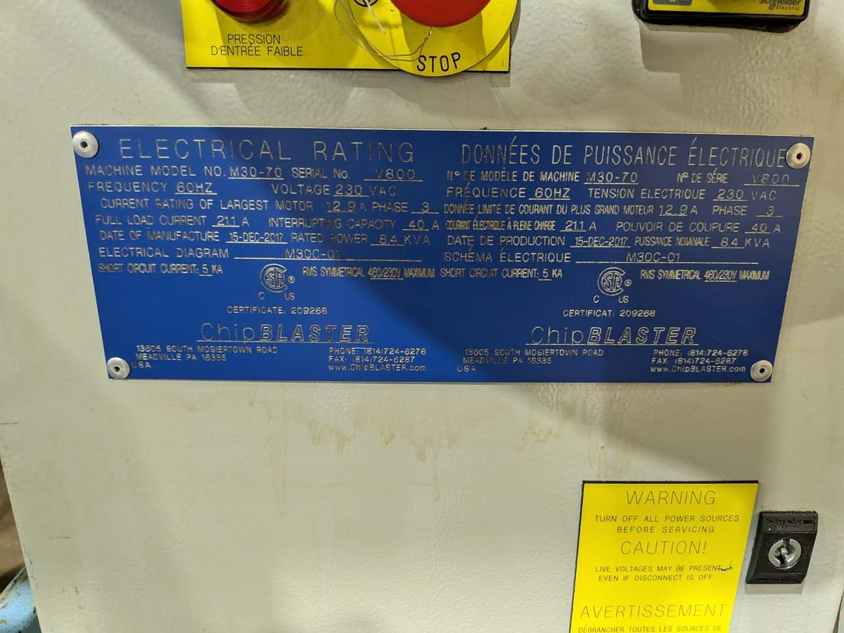 Used 2017 Chip Blaster MIS-CHP-LM560 (2 Units Available)