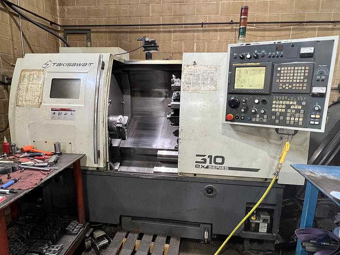 Used TAKISAWA EX310 TURNING CENTER WITH LIVE MILLING
