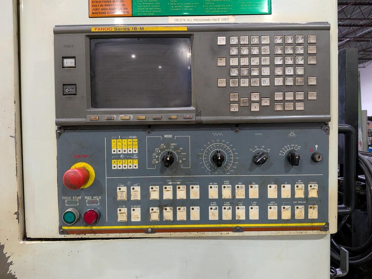 Used TAKUMI V-10AH CNC VERTICAL MACHINING CENTER